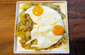 Rösti und Ei